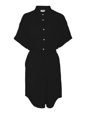 NMCLARA S/S SHIRT DRESS NOOS Black
