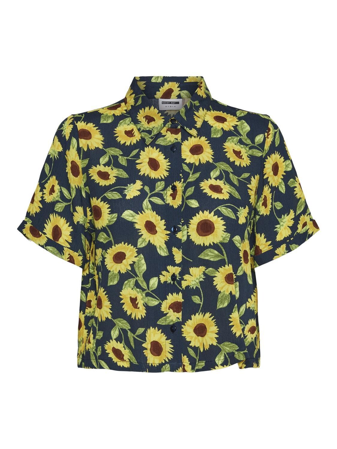 NMSUNFLOWER S/S SHIRT Moonlit Ocean-SUNFLOWER