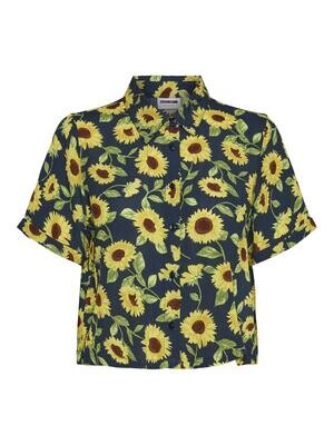 NMSUNFLOWER S/S SHIRT Moonlit Ocean-SUNFLOWER