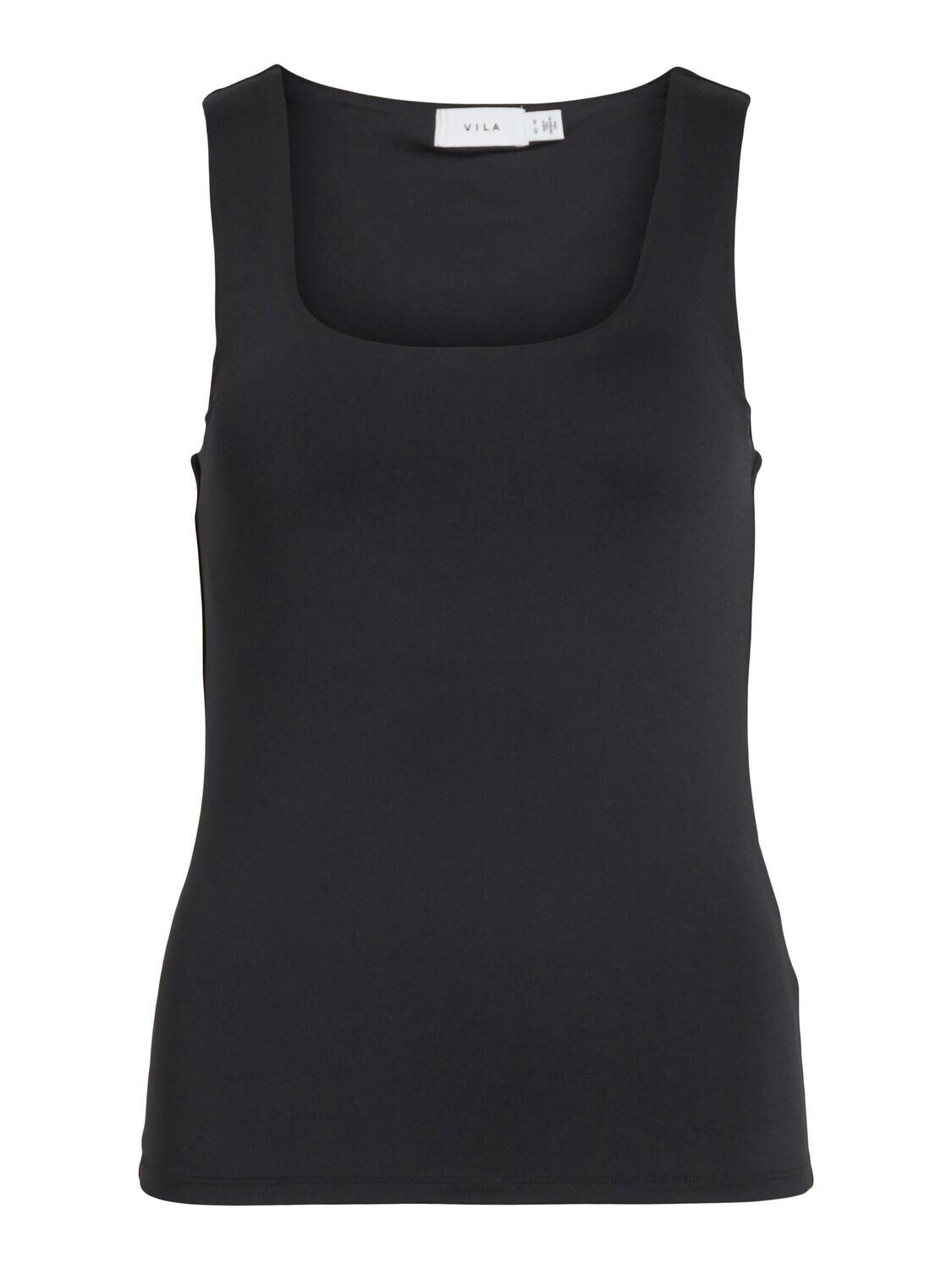 VIKENZA O-NECK S/L TANK TOP - NOOS Black