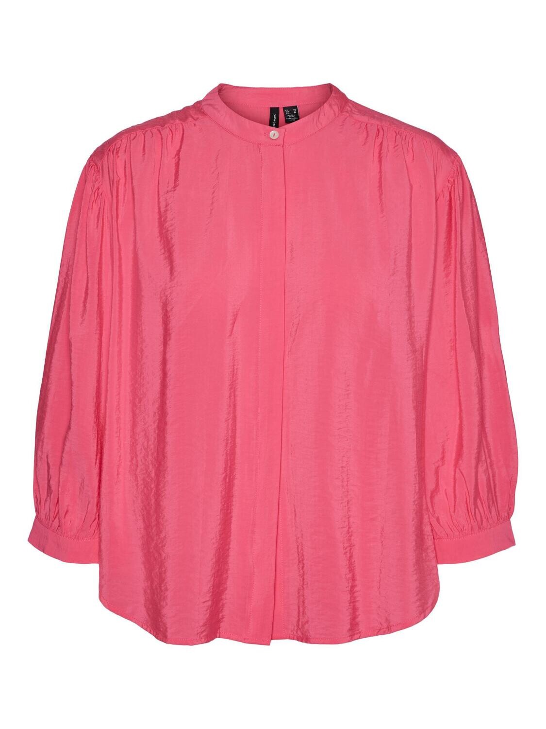 VMADIA 3/4 SHIRT WVN BTQ Fuchsia Purple