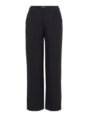 VIWILDA AVA HW WIDE PANTS - NOOS Black