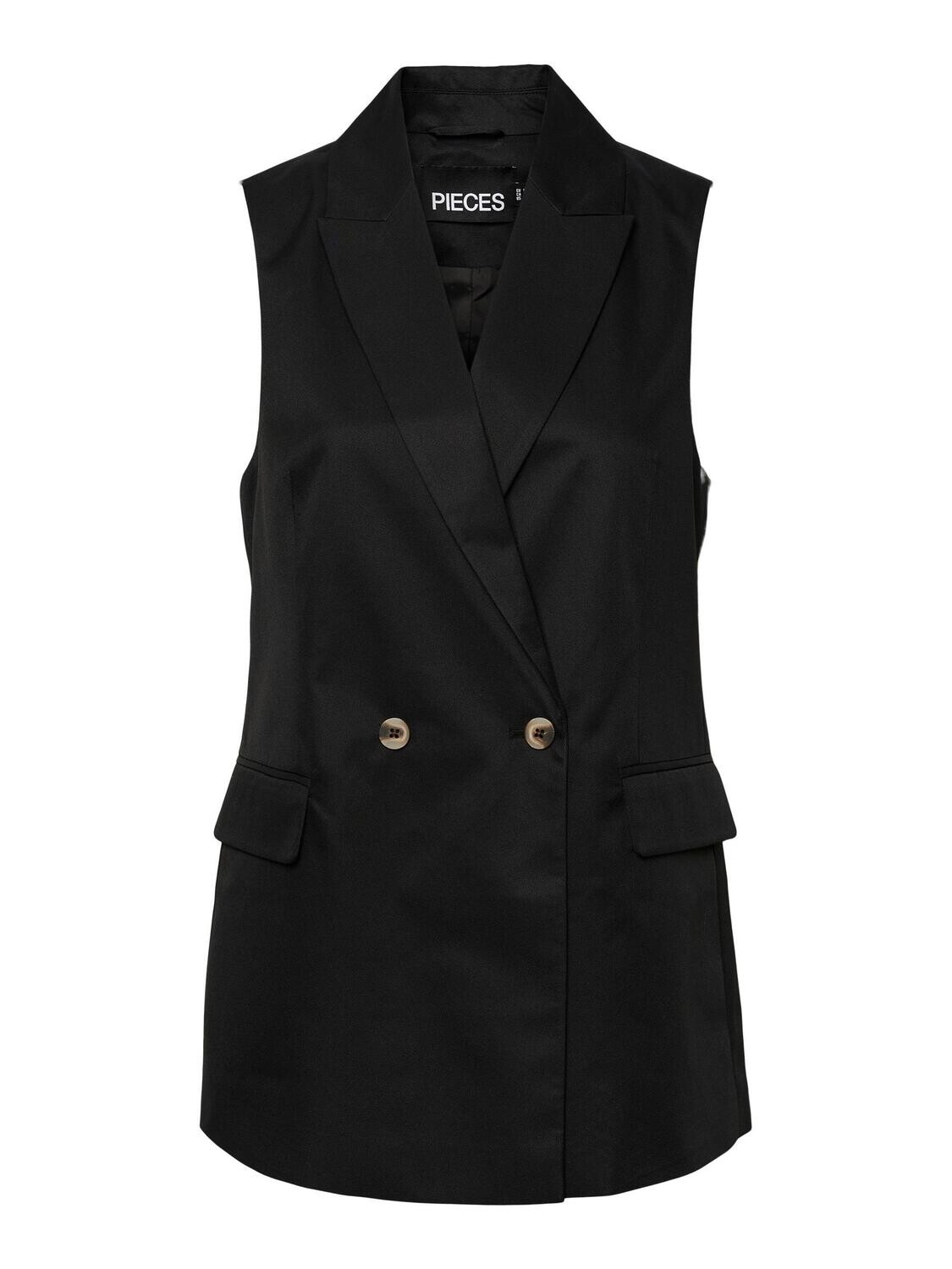 PCTALLY BLAZER VEST NOOS Black