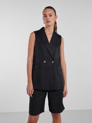 PCTALLY BLAZER VEST NOOS Black