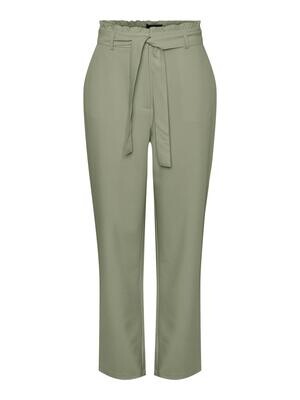 PCBOSELLA HW PAPERBAG STRAIGHT PANT NOOS Tea