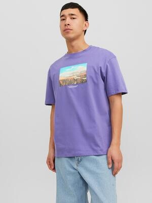 JORVESTERBRO PHOTO SS TEE CREW NECK SN Twilight Purple