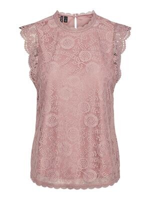 PCOLLINE SL LACE TOP NOOS BC Woodrose