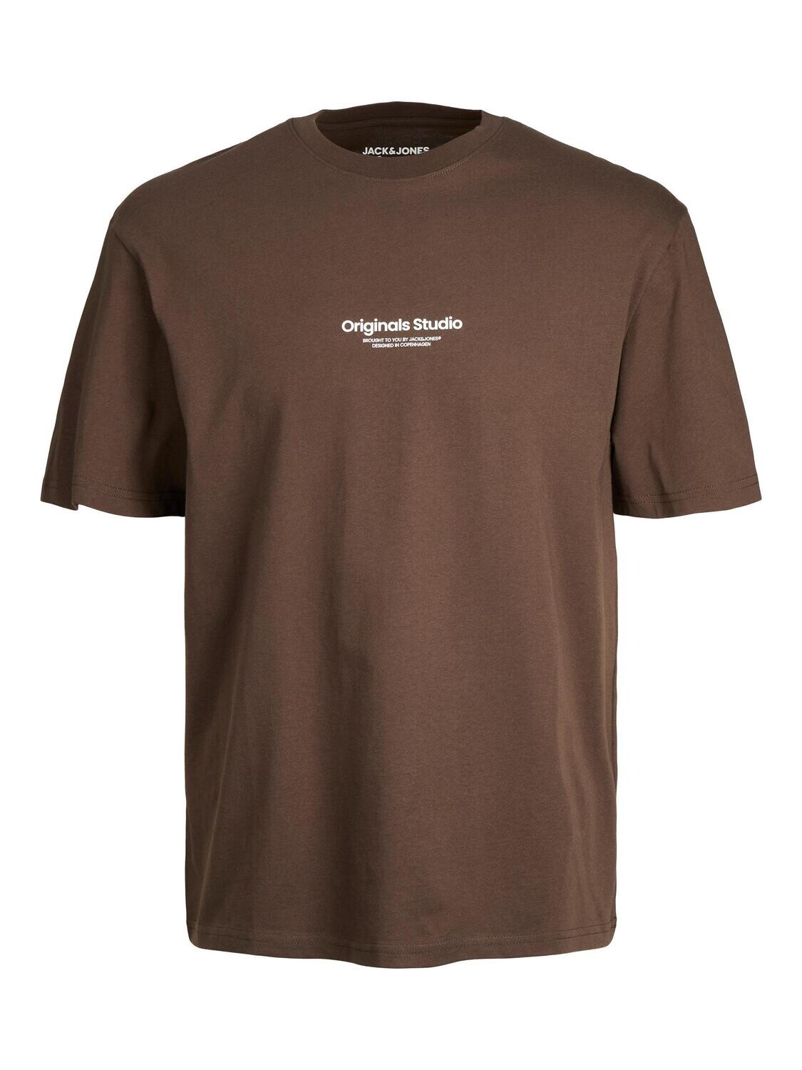 JORVESTERBRO TEE SS CREW NECK NOOS Chocolate Brown