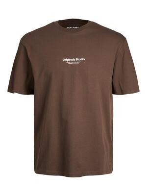 JORVESTERBRO TEE SS CREW NECK NOOS Chocolate Brown