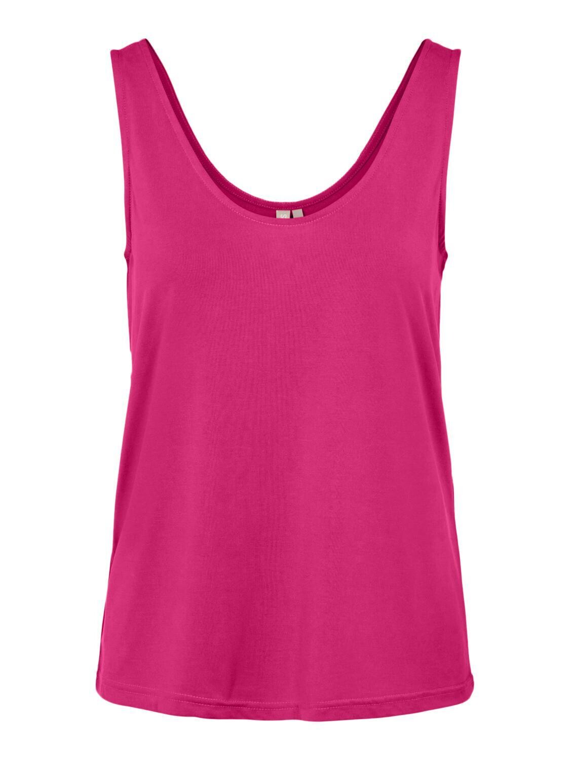 PCKAMALA TANK TOP NOOS BC Beetroot Purple