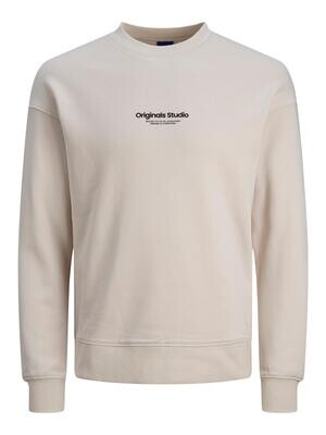 JORVESTERBRO SWEAT CREW NECK NOOS Moonbeam