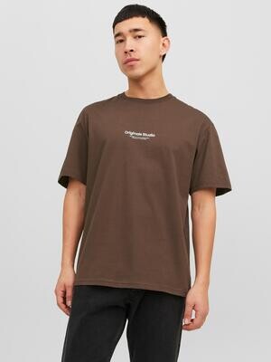 JORVESTERBRO TEE SS CREW NECK NOOS Chocolate Brown