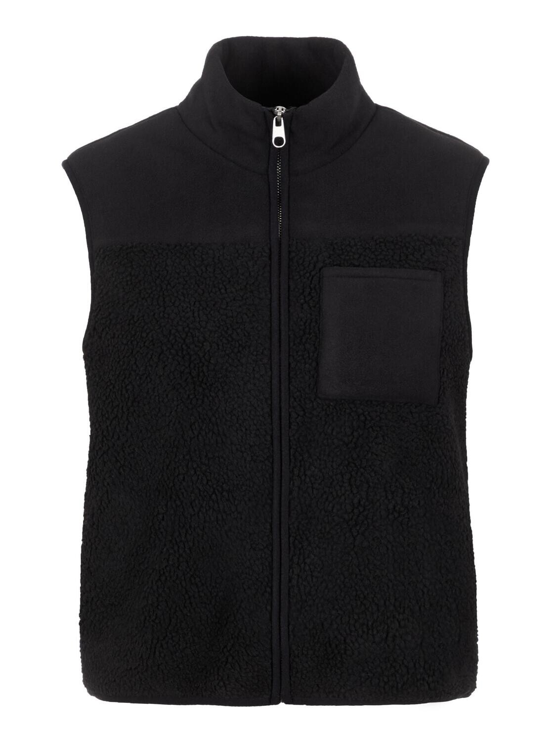 PCSADIE TEDDY VEST NOOS Black