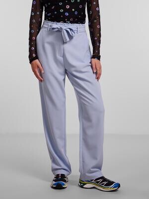 PCBOSELLA HW PAPERBAG STRAIGHT PANT NOOS Kentucky Blue