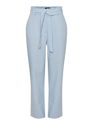 PCBOSELLA HW PAPERBAG STRAIGHT PANT NOOS Kentucky Blue