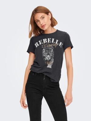 ONLLUCY REG S/S TOP JRS NOOS Phantom/Rebelle miss