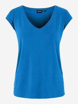 PCKAMALA TEE NOOS BC French Blue