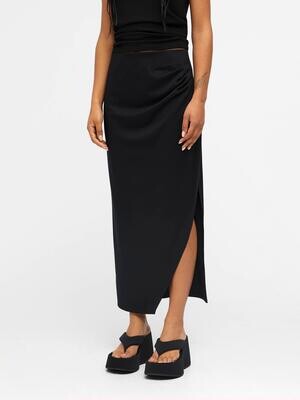 OBJNYNNE MW LONG SKIRT 128 Black