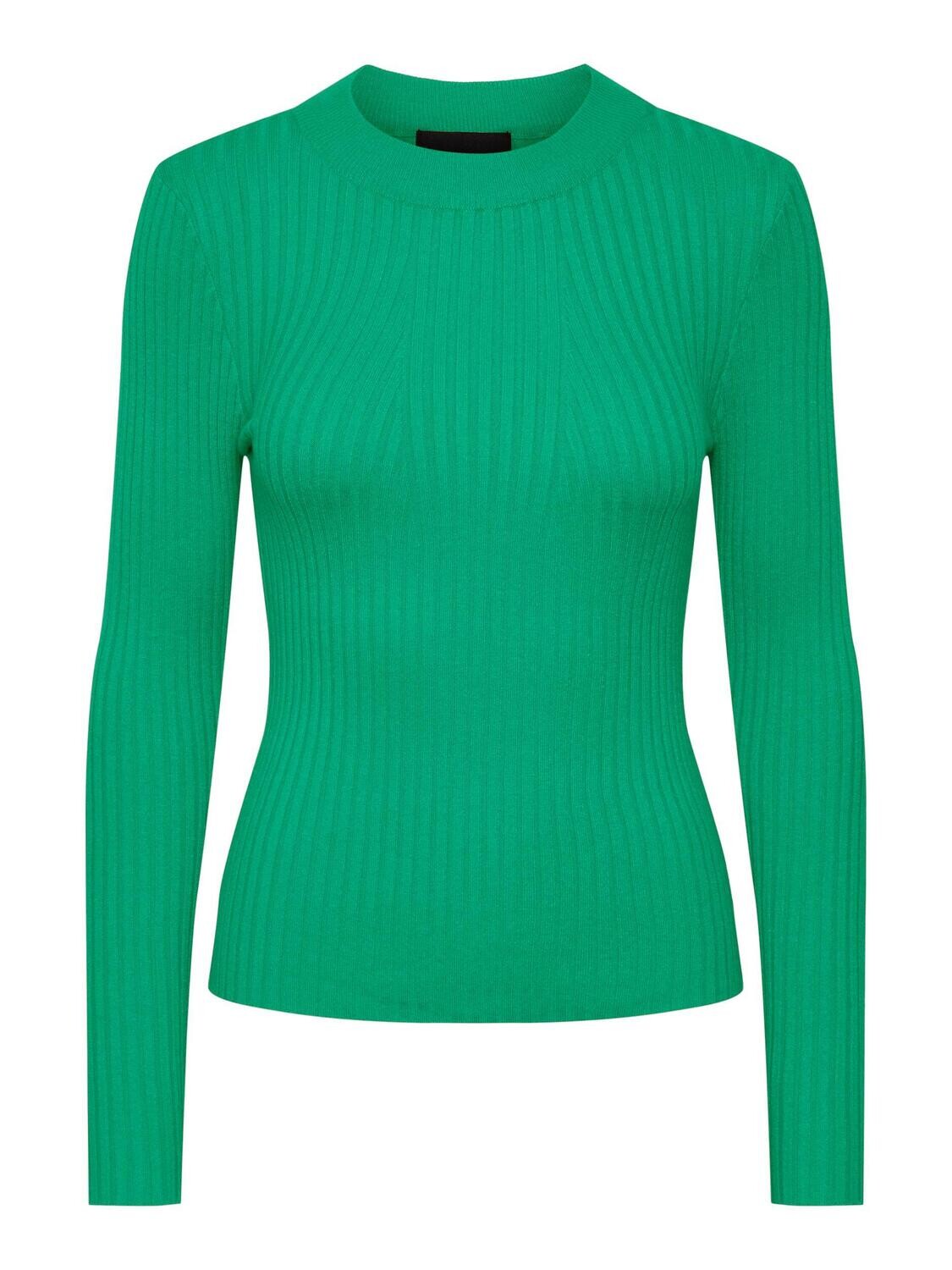 PCCRISTA LS O-NECK KNIT NOOS BC Mint