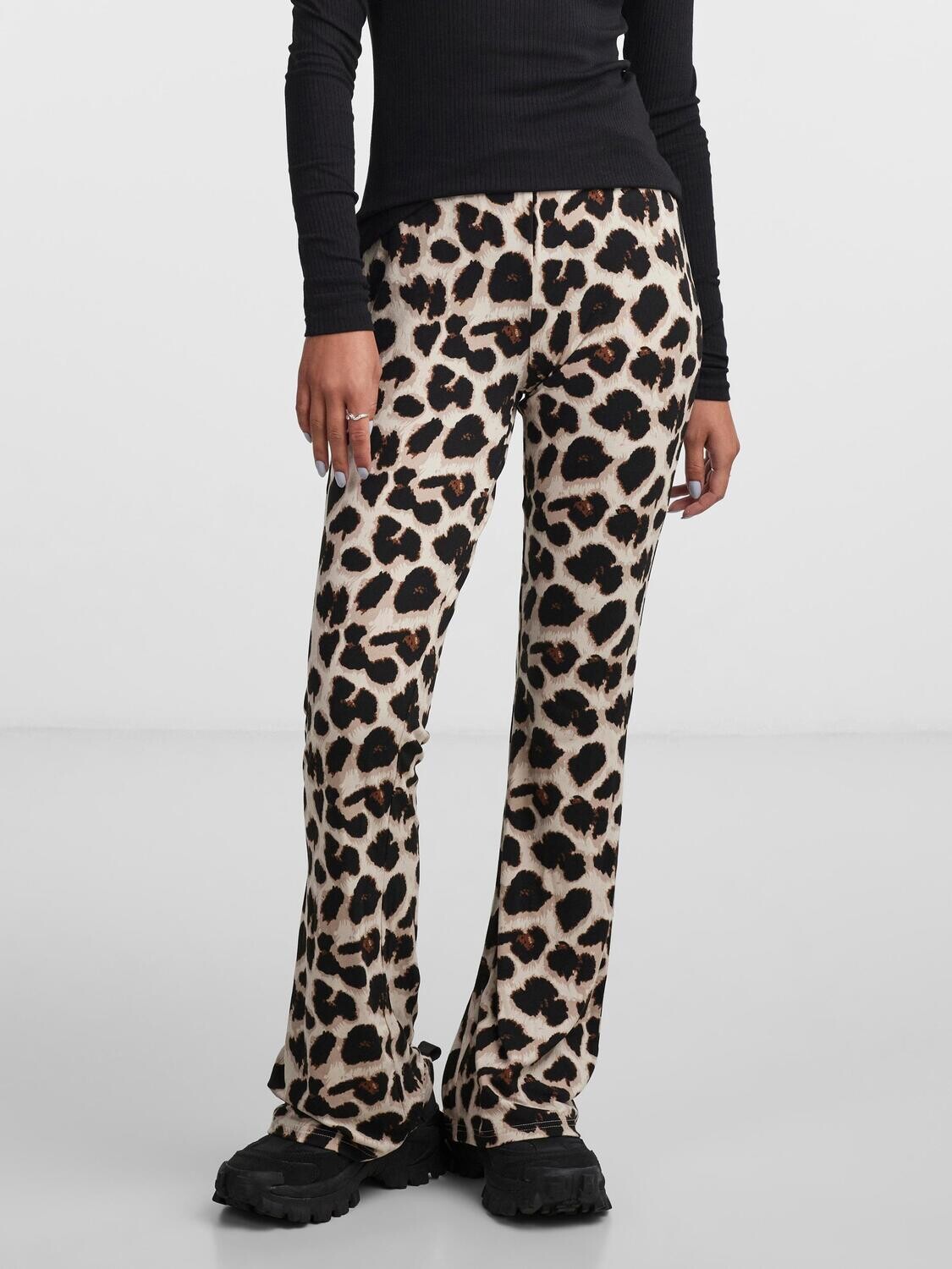 PCNALA HW FLARED PANT BC Black-LEO