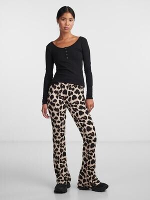 PCNALA HW FLARED PANT BC Black-LEO