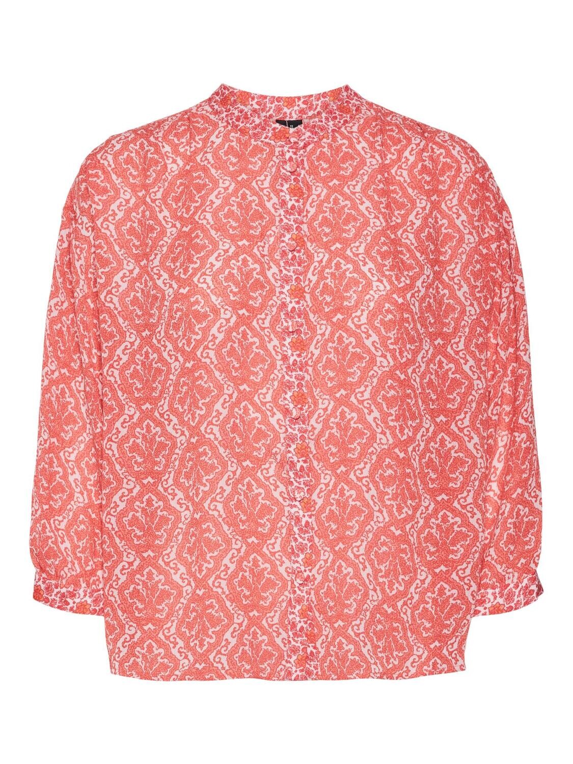 VMBANI 3/4 SHIRT WVN EXP Parfait Pink-BITTER SWEET BANI