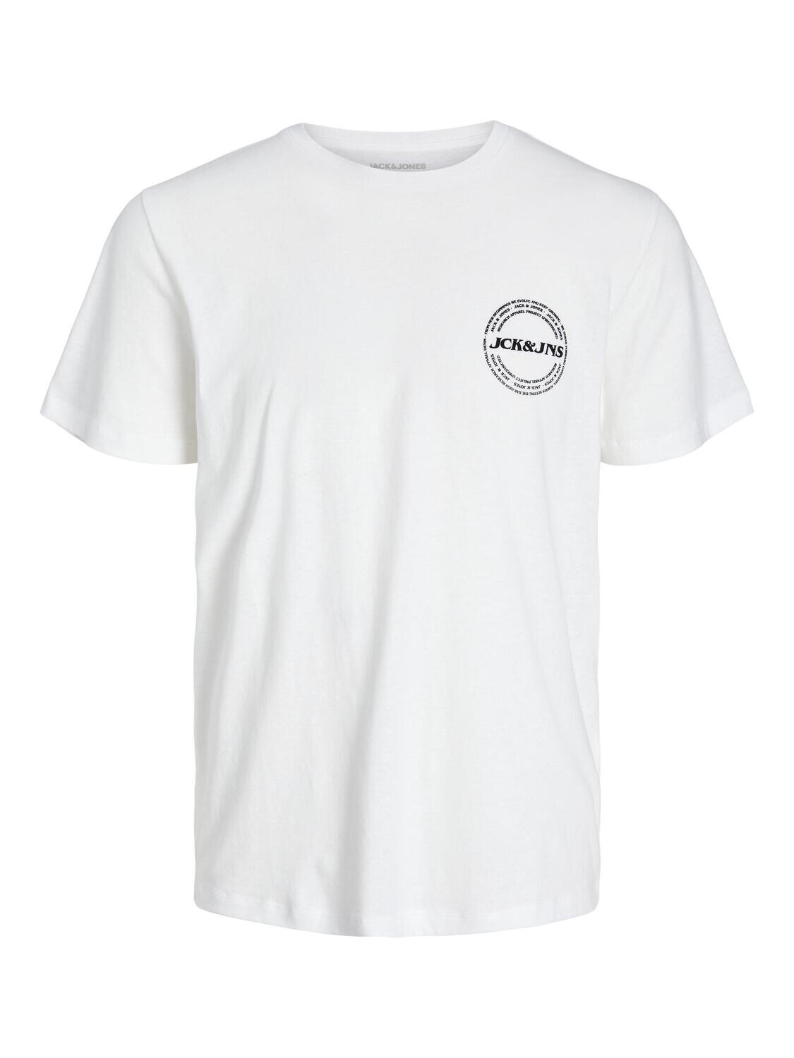 JJJAKE TEE SS CREW NECK Cloud Dancer/SMALL