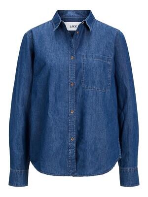 JXCORA REGULAR CHAMBRAY SHIRT NOOS Medium Blue Denim