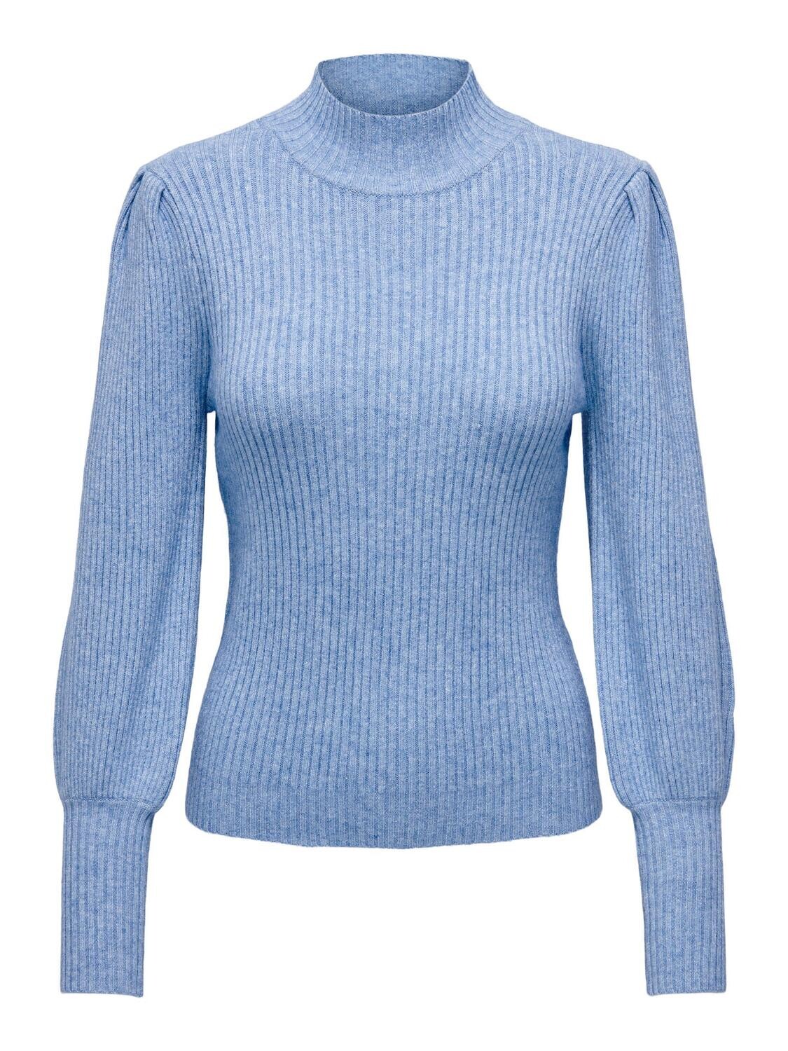 ONLKATIA L/S HIGHNECK PULLOVER KNT NOOS Allure/Melange