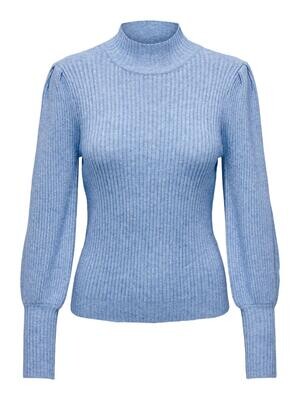 ONLKATIA L/S HIGHNECK PULLOVER KNT NOOS Allure/Melange