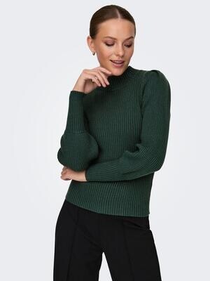 ONLKATIA L/S HIGHNECK PULLOVER KNT NOOS June Bug