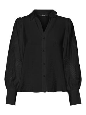 VMOSLA LS SHIRT WVN Black