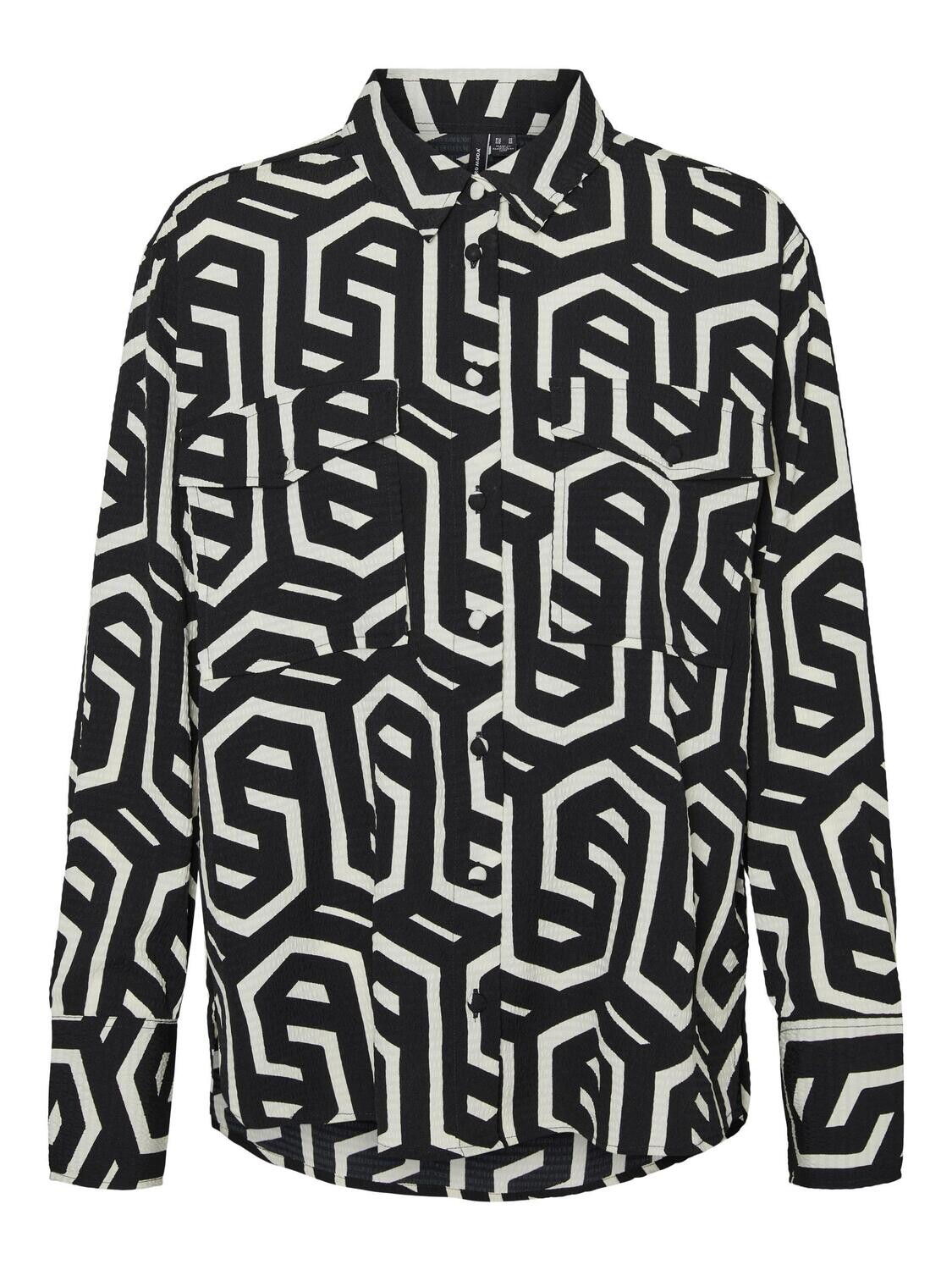 VMCIFA L/S SHIRT WVN BTQ Black/CIFA