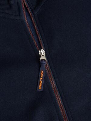 JCODUST SWEAT ZIP HIGH NECK SN Navy Blazer