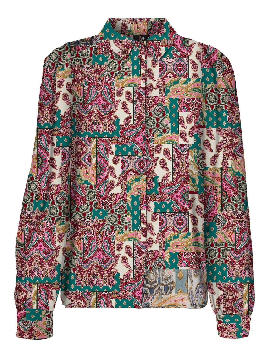 VMDITA L/S SHIRT WVN LCS Red Dahlia/DITA