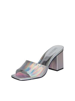 PCLOUISA METALLIC SANDAL SILVER