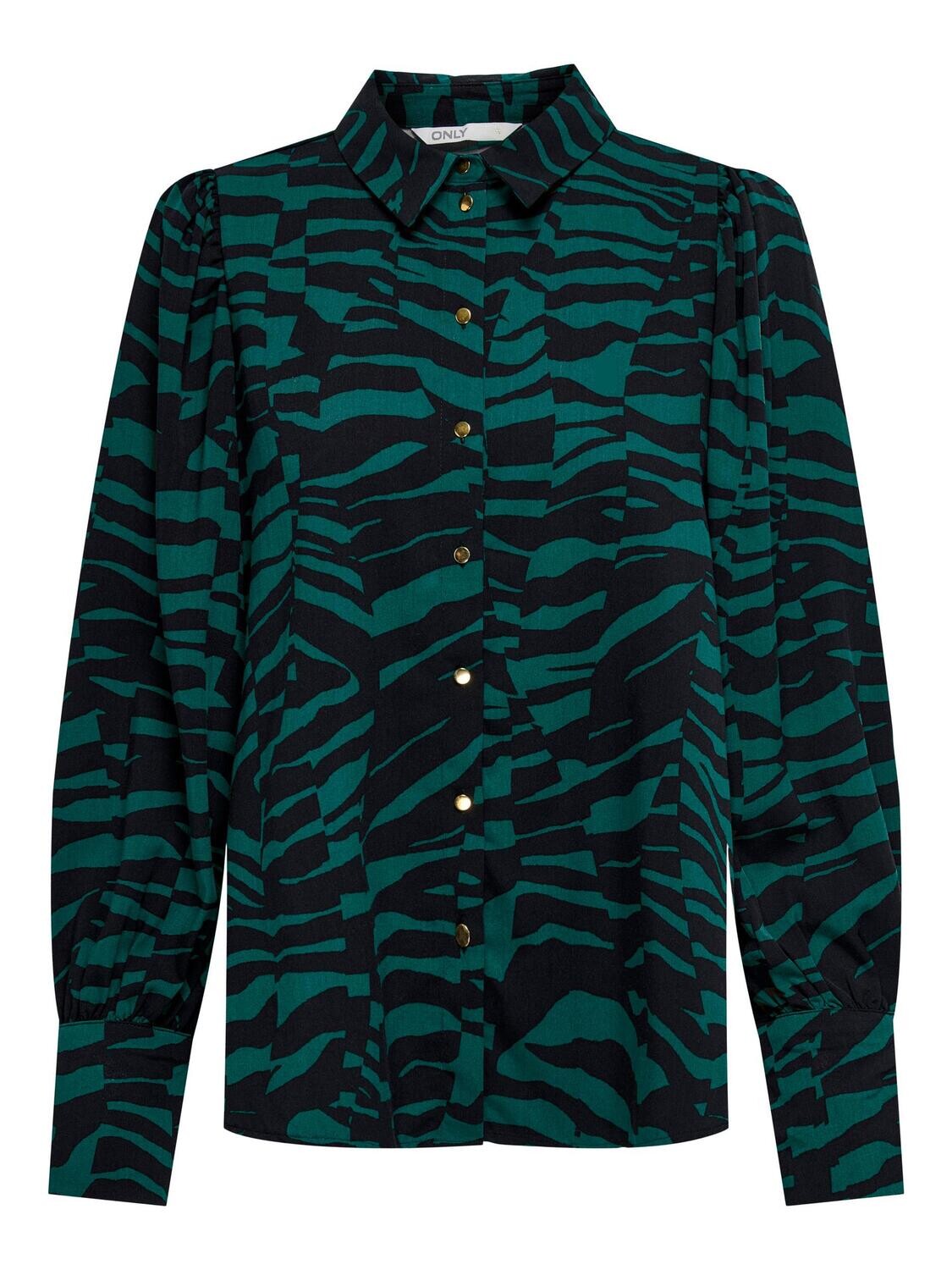 ONLBREE L/S SHIRT PTM Bayberry-Graphic animal