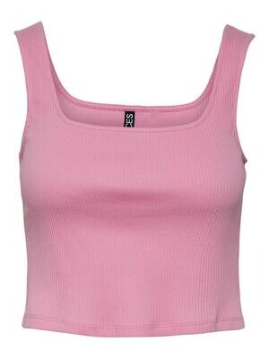 PCNUKISA CROPPED TANK TOP NOOS Begonia Pink