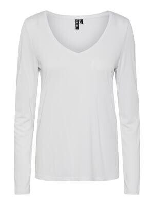 PCKAMALA NEW LS TOP NOOS BC Bright White