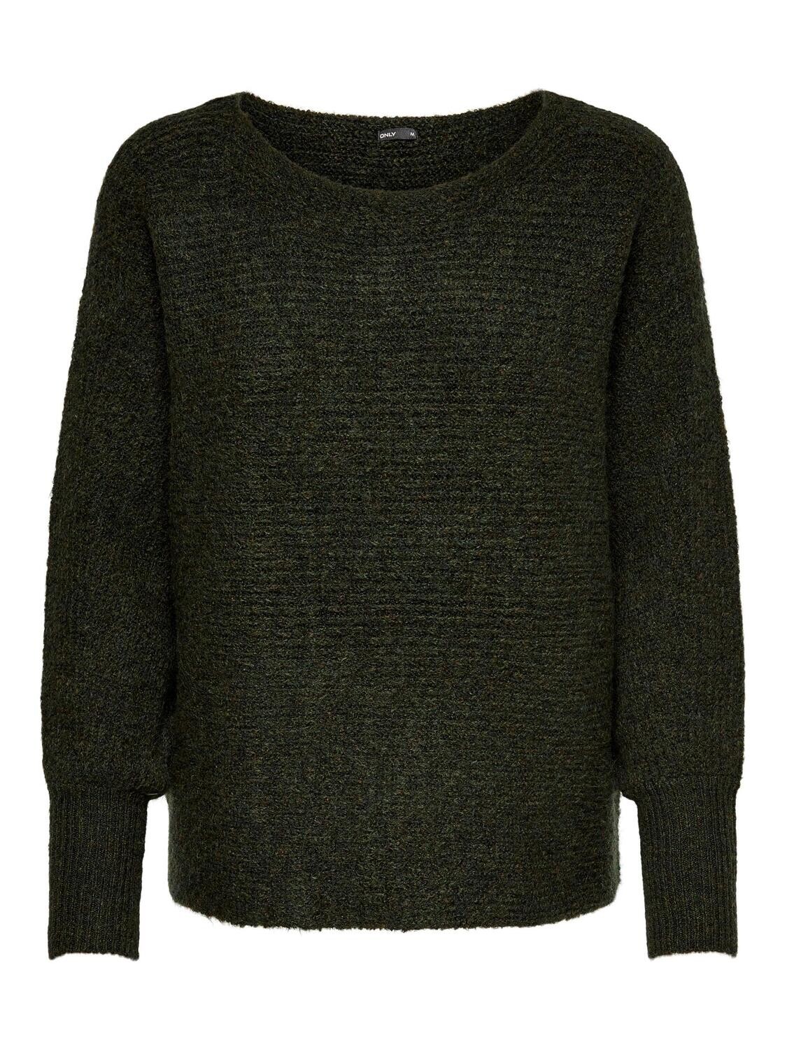 ONLDANIELLA L/S PULLOVER KNT NOOS Rosin-MELANGE