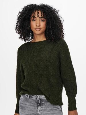ONLDANIELLA L/S PULLOVER KNT NOOS Rosin-MELANGE
