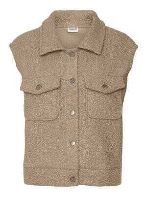 NMHINNY S/L BOUCLE VEST Nomad-DARK METAL LOGO BUTTON