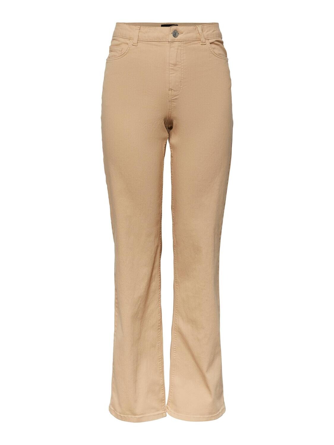 PC PEGGY HW WIDE PANT COLOUR NOOS BC Irish Cream
