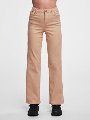 PC PEGGY HW WIDE PANT COLOUR NOOS BC Irish Cream