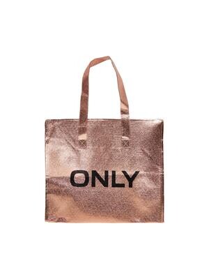ONLSHOPPING BAG FOIL Rose Gold Colour-FOIL ALL OVER