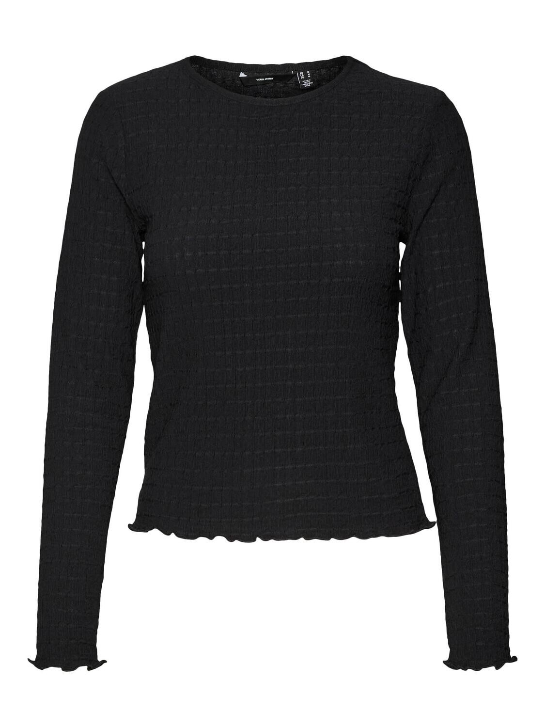 VMELENE LS TOP JRS Black