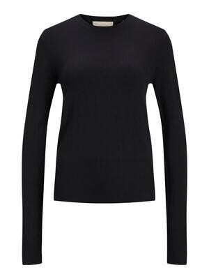 JXLARA SOFT CREW NECK KNIT SN Black