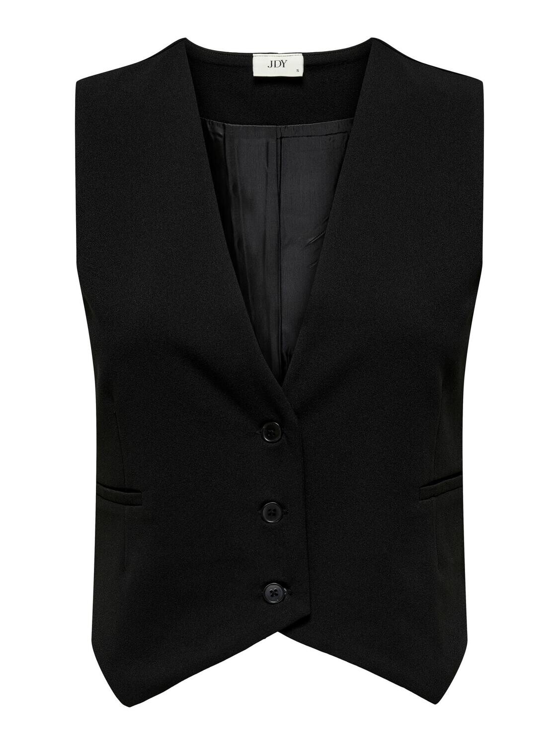JDYGEGGO WAISTCOAT JRS ATK Black