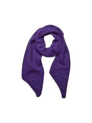 PCPYRON STRUCTURED LONG SCARF NOOS BC Ultra Violet