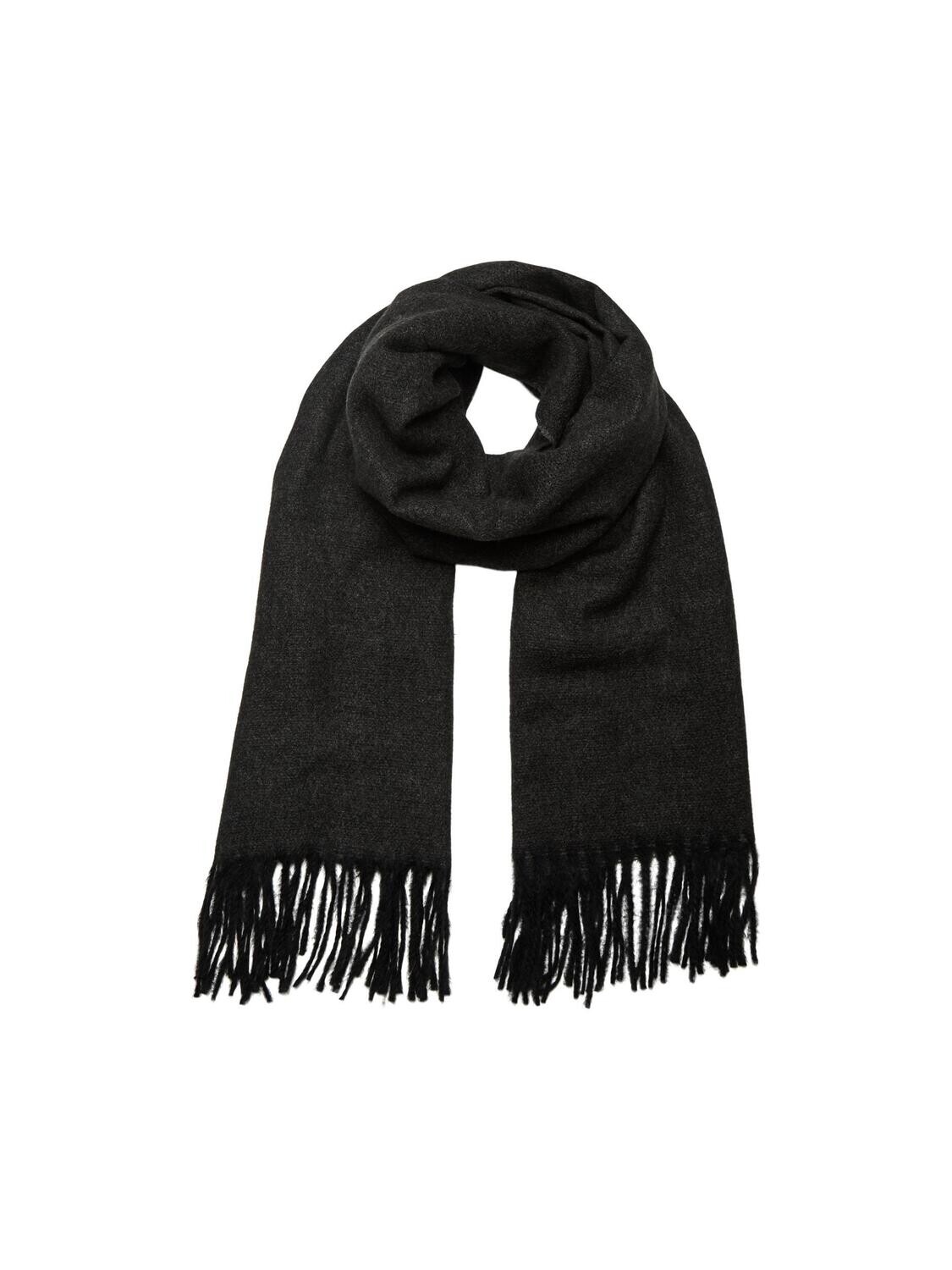 PCJONITA WOOL LONG SCARF NOOS Black